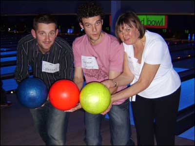 Graham Liver's bowling night