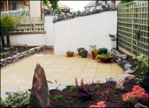 transformed garden