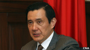 马英九（2013年4月9日中央社图片）