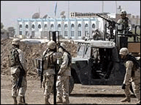 Soldados americanos no Iraque