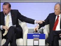 Recep Tayyip Erdoğan ve Simon Peres