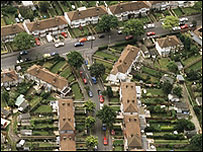 飞机拍的鸟瞰图