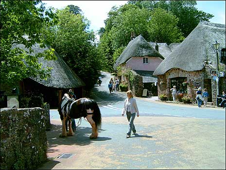 Cockington village