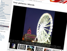 Screengrab of In Pictures site