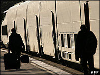 Estação de trem na França