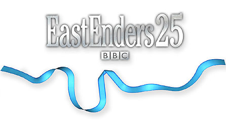 EastEnders 25 logo