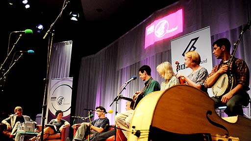 Clare English and guests at Edinburgh 2009