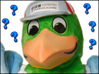 BBC Coventry & Warwickshire's Colin the Woodpecker