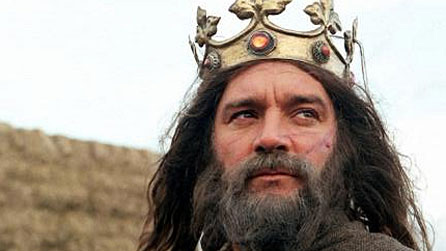 Actor in the role of King Arthur