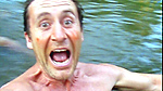 Bruce takes a dip in the Amazon