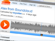 Screengrab of Rory Cellan-Jones's Soundcloud clip