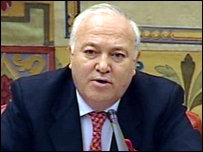 İspanya Dışişleri Bakanı Moratinos