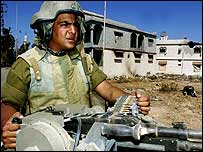 Tankta bir İsrail askeri