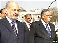İbrahim el Caferi ve Celal Talabani