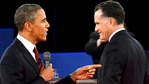 रोमनी और ओबामा