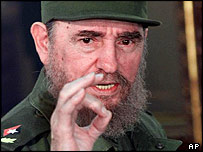 Kubánský prezident Fidel Castro (1999)