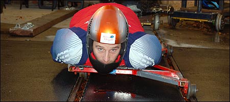 Adam Pengilly at the University of Bath