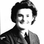 Margery, the day she received her 'Sparks' badge at Compton Bassett.