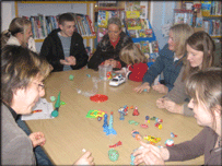 The Hemlington group make their animation models