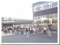Photograph of Anderson High school Lerwick taken in 1985.