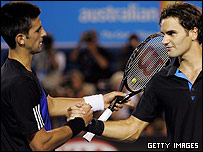 راجر فدرر و نواک جاکوویچ