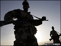 Jordánští vojáci