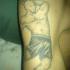 Matthew's basketball tattoo
