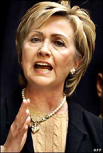 A pré-candidata democrata à Casa Branca, Hillary Clinton