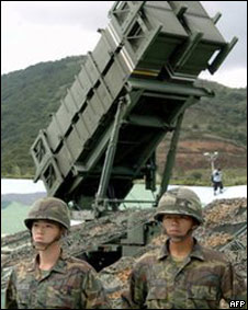 台灣愛國者導彈防禦系統（2004年10月資料照片）