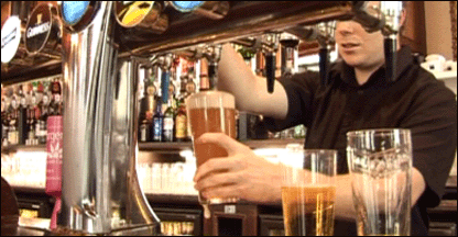  barista serve cerveja