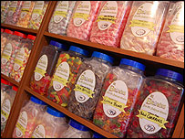 Sweets at Mr Brown's