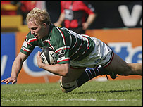 Leicester Tigers' Lewis Moody