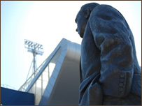 Sir Alf Ramsey statue at Portman Road