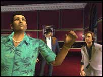 Cena de Grand Theft Auto: Vice City (© Rockstar Games)