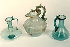 Roman glass bottles