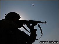 AK 47 assault rifle (file pic)