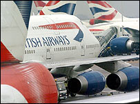 British Airways planes