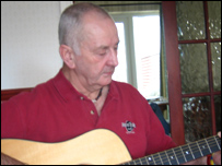 Graham and his guitar
