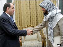  احمد شیبانی و نوری مالکی