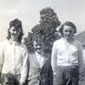John with his sisters Teresa, Mary and Una