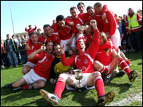 Jersey's 2006 Muratti winning team