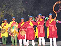 उत्तरांचल का लोकवाद्यों का ऑर्केस्ट्रा