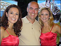 Ian with Sigrid and Marina