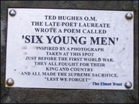 Plaque 'Six Young Men' (c) John Rumsby