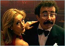 Robert Winston and salsa partner
