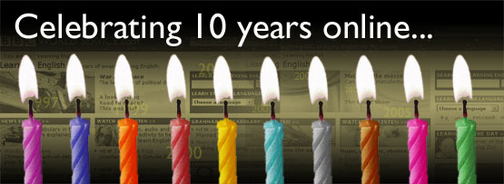Celebrating ten years online