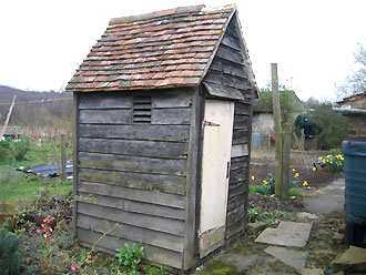 Mary Kellet's Grade II listed Georgian privy
