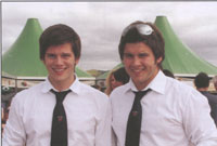 Gwydion Rhys a Trystan Llyr