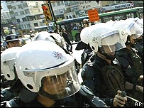 Taksim'de polis