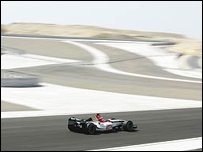 تاکوما ساتو در پيست بحرين